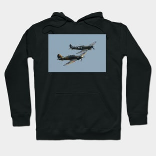 Hawker Hurricane + Supermarine Spitfire Hoodie